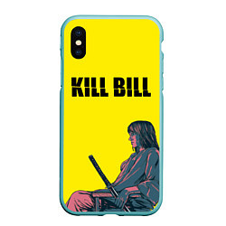 Чехол iPhone XS Max матовый Kill Bill, цвет: 3D-мятный