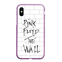 Чехол iPhone XS Max матовый PF: The Wall, цвет: 3D-фиолетовый