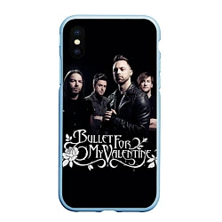 Чехол iPhone XS Max матовый Bullet For My Valentine