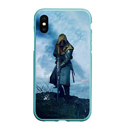 Чехол iPhone XS Max матовый Battlefield Warrior