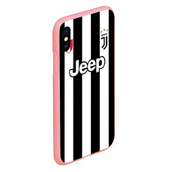 Чехол iPhone XS Max матовый Juventus FC: Higuain Home 17/18, цвет: 3D-баблгам — фото 2