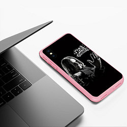 Чехол iPhone XS Max матовый Оззи Осборн, цвет: 3D-баблгам — фото 2