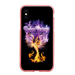 Чехол iPhone XS Max матовый Deep Purple: Phoenix Rising