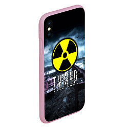 Чехол iPhone XS Max матовый STALKER - ТИМУР, цвет: 3D-розовый — фото 2