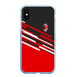 Чехол iPhone XS Max матовый АC Milan: R&G