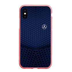 Чехол iPhone XS Max матовый Mercedes: Sport Motors, цвет: 3D-баблгам