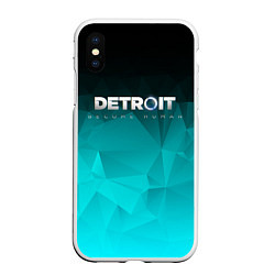 Чехол iPhone XS Max матовый Detroit: Become Human