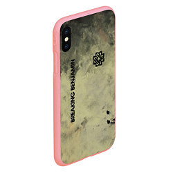 Чехол iPhone XS Max матовый Breaking Benjamin, цвет: 3D-баблгам — фото 2