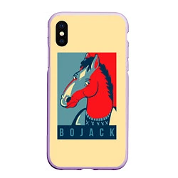 Чехол iPhone XS Max матовый BoJack Obey