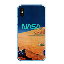 Чехол iPhone XS Max матовый NASA on Mars