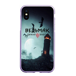 Чехол iPhone XS Max матовый Ведьмак: Дикая охота