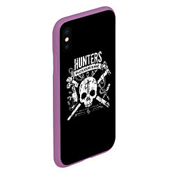 Чехол iPhone XS Max матовый Hunters: What Yours is Mine, цвет: 3D-фиолетовый — фото 2