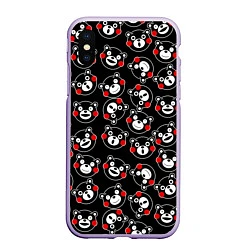 Чехол iPhone XS Max матовый Kumamon Faces