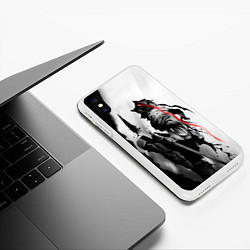 Чехол iPhone XS Max матовый Убийца Гоблинов, цвет: 3D-белый — фото 2