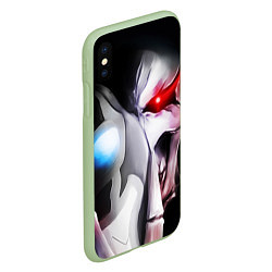 Чехол iPhone XS Max матовый Overlord - Ainz Ooal Gown, цвет: 3D-салатовый — фото 2