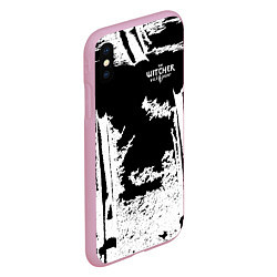 Чехол iPhone XS Max матовый The Witcher 3: Wild Hunt, цвет: 3D-розовый — фото 2