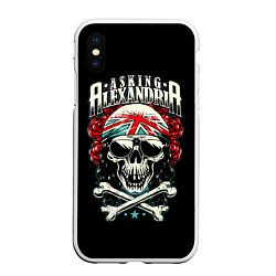 Чехол iPhone XS Max матовый Asking Alexandria: Alone In A Room