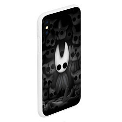 Чехол iPhone XS Max матовый Hollow Knight, цвет: 3D-белый — фото 2