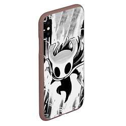 Чехол iPhone XS Max матовый Hollow Knight, цвет: 3D-коричневый — фото 2