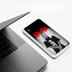 Чехол iPhone XS Max матовый GHOSTEMANE, цвет: 3D-белый — фото 2