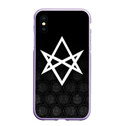 Чехол iPhone XS Max матовый BRING ME THE HORIZON, цвет: 3D-светло-сиреневый