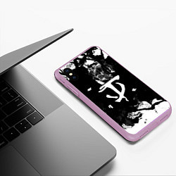 Чехол iPhone XS Max матовый DOOM THE CRUCIBLE, цвет: 3D-сиреневый — фото 2