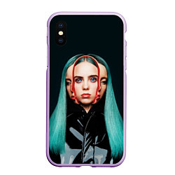 Чехол iPhone XS Max матовый BILLIE EILISH