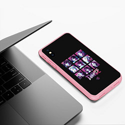 Чехол iPhone XS Max матовый TWICE, цвет: 3D-баблгам — фото 2