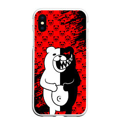 Чехол iPhone XS Max матовый MONOKUMA