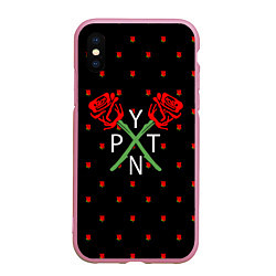 Чехол iPhone XS Max матовый Payton Moormeier: Roses