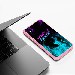 Чехол iPhone XS Max матовый ЕГОР КРИД, цвет: 3D-баблгам — фото 2