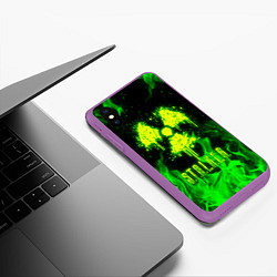 Чехол iPhone XS Max матовый STALKER 2, цвет: 3D-фиолетовый — фото 2