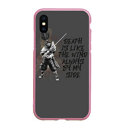 Чехол iPhone XS Max матовый League of Legends, цвет: 3D-розовый