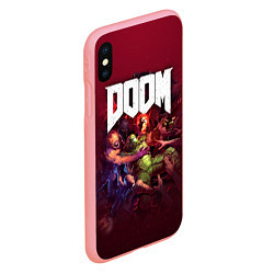 Чехол iPhone XS Max матовый Doom, цвет: 3D-баблгам — фото 2