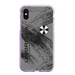 Чехол iPhone XS Max матовый Umbrella Corporation