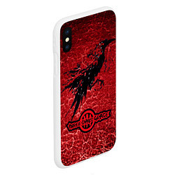 Чехол iPhone XS Max матовый Three Days Grace art, цвет: 3D-белый — фото 2