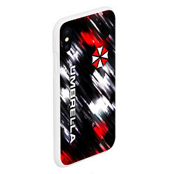 Чехол iPhone XS Max матовый UMBRELLA CORPORATION, цвет: 3D-белый — фото 2