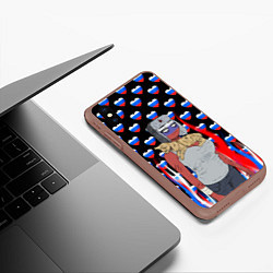 Чехол iPhone XS Max матовый CountryHumans, цвет: 3D-коричневый — фото 2