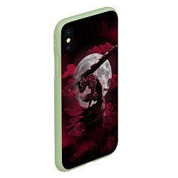 Чехол iPhone XS Max матовый BERSERK, цвет: 3D-салатовый — фото 2