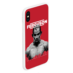 Чехол iPhone XS Max матовый Ferguson, цвет: 3D-белый — фото 2