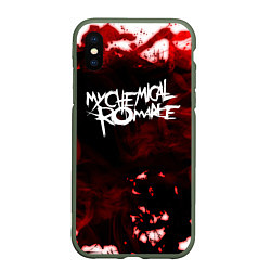 Чехол iPhone XS Max матовый My Chemical Romance