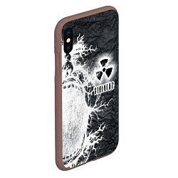 Чехол iPhone XS Max матовый Сталкер, цвет: 3D-коричневый — фото 2
