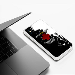 Чехол iPhone XS Max матовый Brazzers orgasm donor, цвет: 3D-белый — фото 2