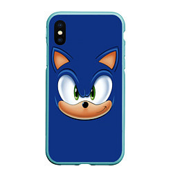 Чехол iPhone XS Max матовый SONIC