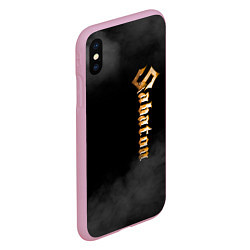 Чехол iPhone XS Max матовый SABATON, цвет: 3D-розовый — фото 2