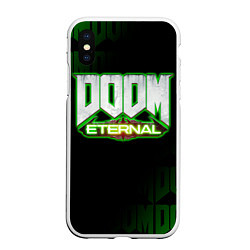 Чехол iPhone XS Max матовый DOOM: ETERNAL