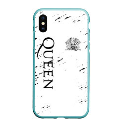 Чехол iPhone XS Max матовый QUEEN