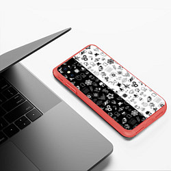 Чехол iPhone XS Max матовый RAINBOW SIX SIEGE, цвет: 3D-красный — фото 2