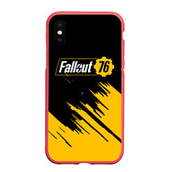 Чехол iPhone XS Max матовый FALLOUT76