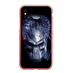 Чехол iPhone XS Max матовый PREDATOR, цвет: 3D-баблгам